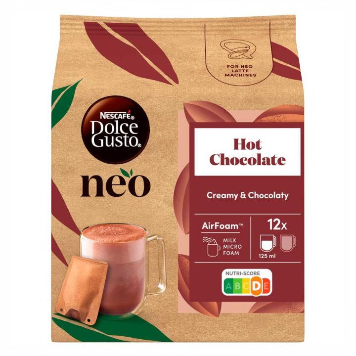 Capsulas Nescafé® Dolce Gusto® NEO Hot Chocolate 12 unidades