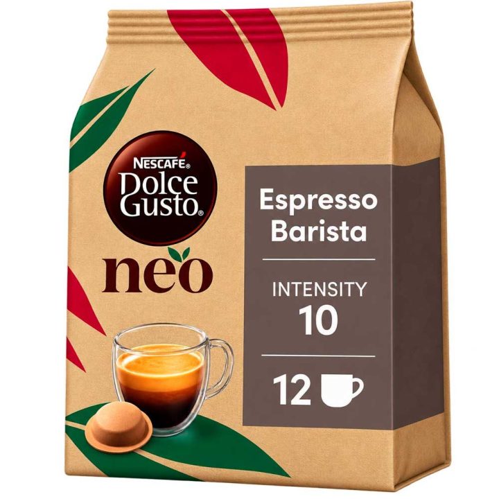 Capsulas Nescafé® Dolce Gusto® NEO Espresso Barista 12 unidades