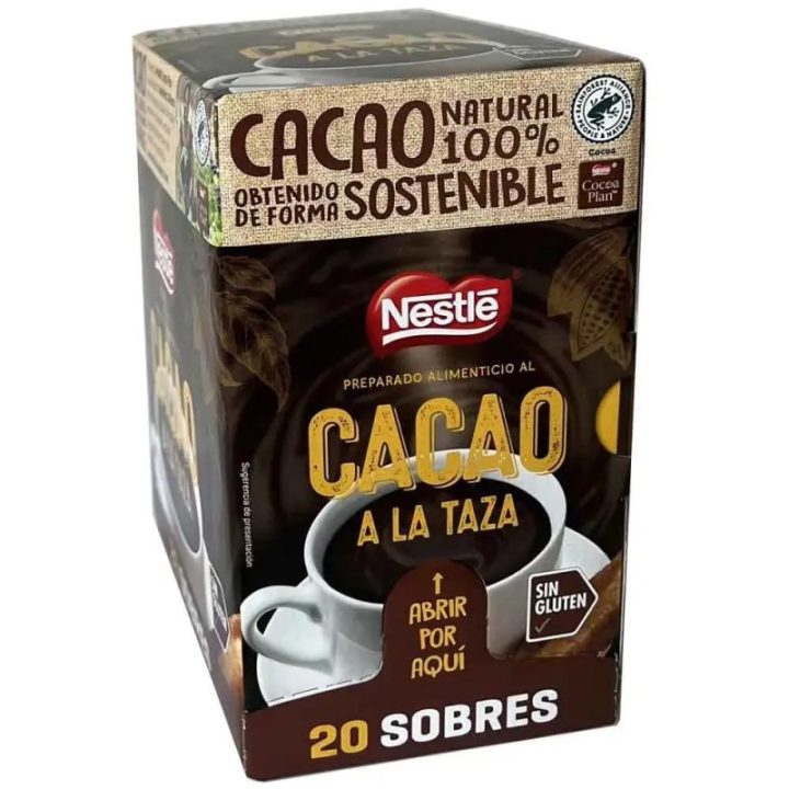Cacao a la Taza con 20 sobres de 30 gr | Nestlé