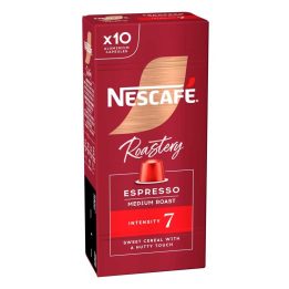 Caja de 10 capsulas Nescafe Roastery Espresso Intenso intensidad 7 compatibles Nespresso