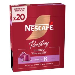 Caja de 20 capsulas Nescafe Roastery Lungo intensidad 8 compatibles Nespresso