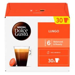 Lungo Magnum 30 capsulas Dolce Gusto · 100% Arabica Intensidad 6