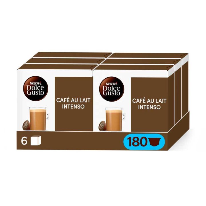 Café au Lait Intenso Magnum 180 cápsulas Dolce Gusto