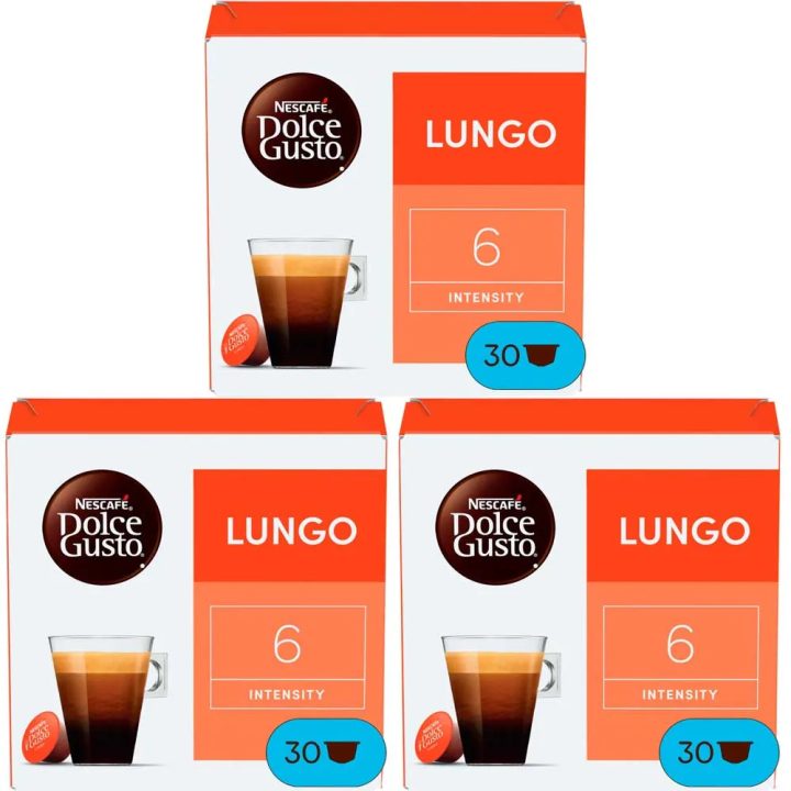 Lungo 100% Arábica Dolce Gusto Magnum 180 cápsulas