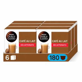 Café con Leche Descafeinado Dolce Gusto 180 cápsulas