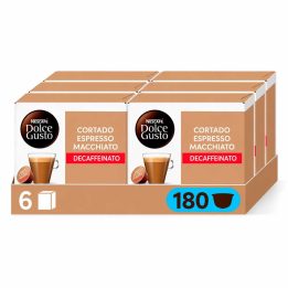 Cortado Descafeinado Dolce Gusto Magnum 180 cápsulas