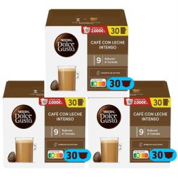 Cafe au Lait Intenso Dolce Gusto Magnum 90 Capsulas | Mas Cuerpo