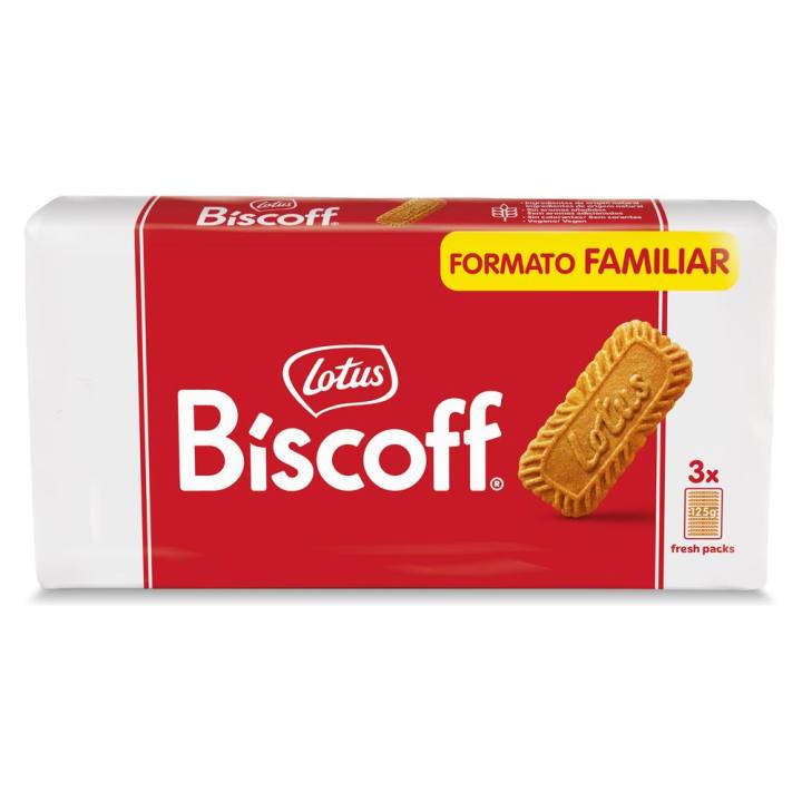 Galletas Lotus Biscoff 125 g caramelizadas para el café