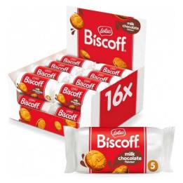 Galletas Lotus Biscoff Sandwich Choco 50 g para el café · 16 uds