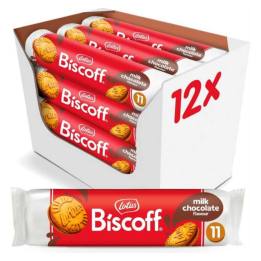 Galletas Lotus Biscoff Sandwich Chocolate con Leche 110 g · 12 uds