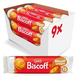 Galletas Lotus Biscoff Sandwich Crema 154 g para el café · 12 uds