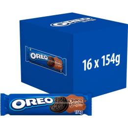 Galletas Oreo Brownie para el café, 16 paquetes de 154 g (2,464 kg)