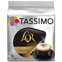 Cappuccino  LOR, 8 servicios TASSIMO