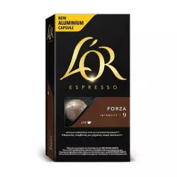 FORZA L'OR, 10 capsulas aluminio compatibles NESPRESSO