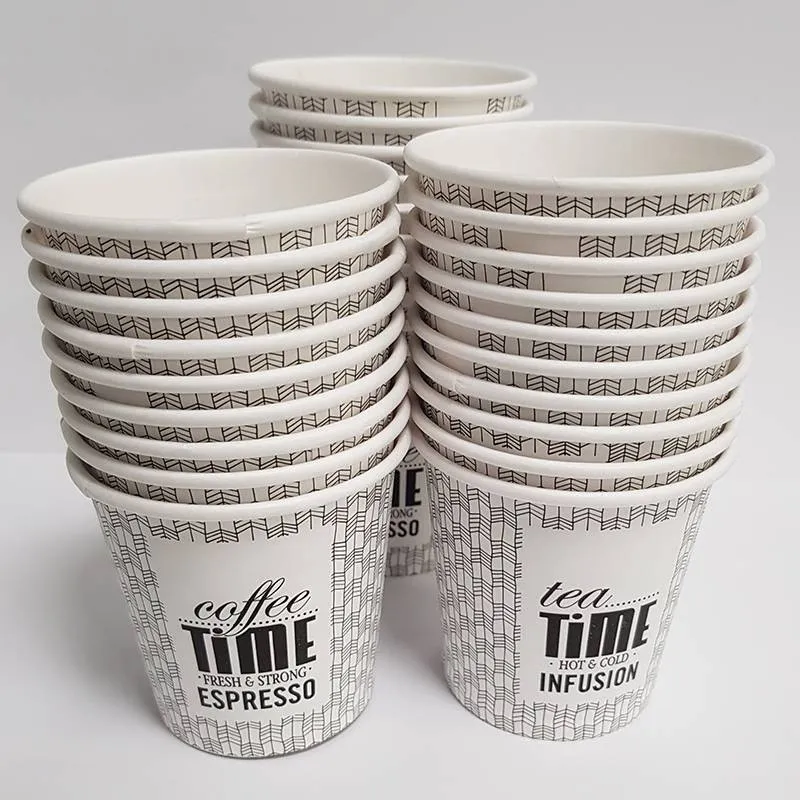 Vaso de cartón 100cc 4 onzas 100 unidades Vaso de cartón 100cc 4 onzas 100 unidades