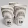 Vaso de cartón 100cc  4 onzas   100 unidades