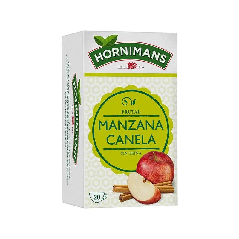 Infusión de manzana y canela, 20 bolsitas Hornimans Infusión de manzana y canela, 20 bolsitas Hornimans