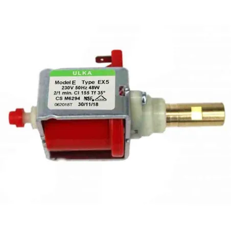 Pompa Acqua Ulka EX5 48W Per Macchine Caffè Saeco Philips - Ricambio Universale 230V Con Beccuccio Ottone - Foto 9