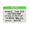 Bomba ULKA Type EX5 FM 48 W Model E 230V.