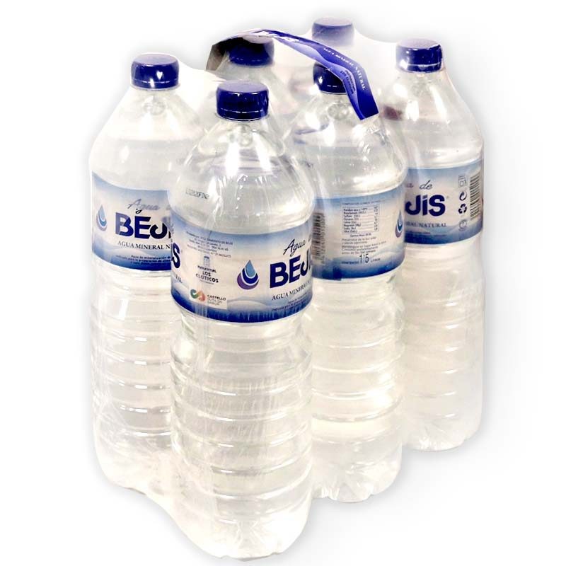 Agua de bejis pack de 1,5 litros