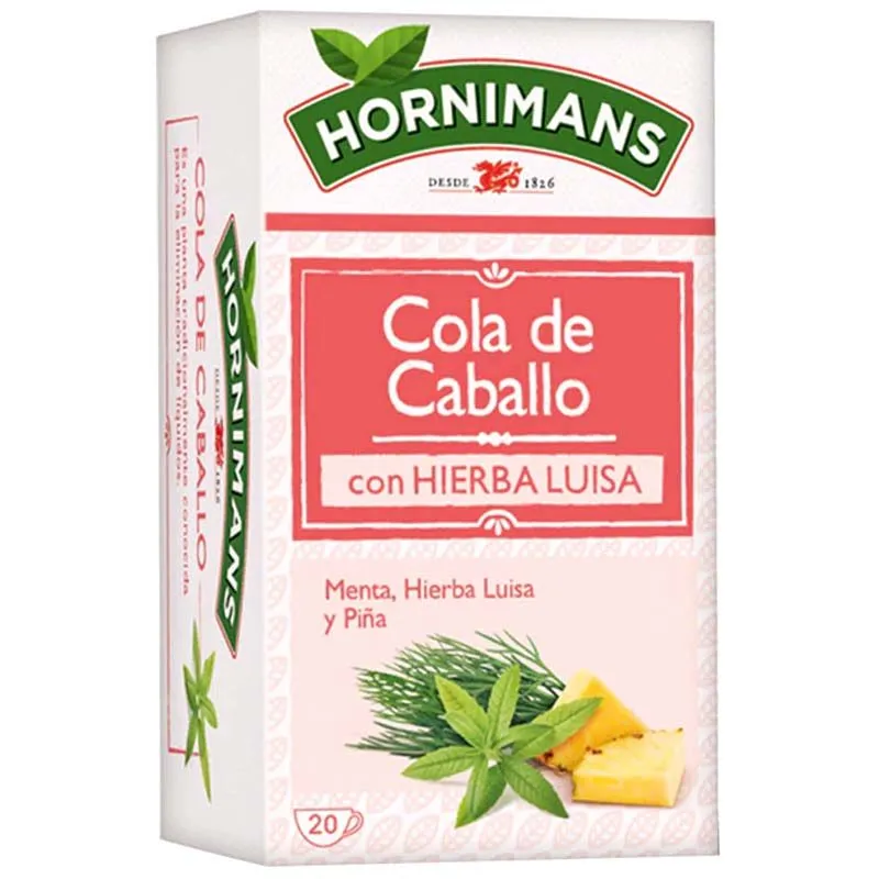Cola de Caballo con Hierba Luisa Hornimans 20 infusiones Cola de Caballo con Hierba Luisa Hornimans 20 infusiones
