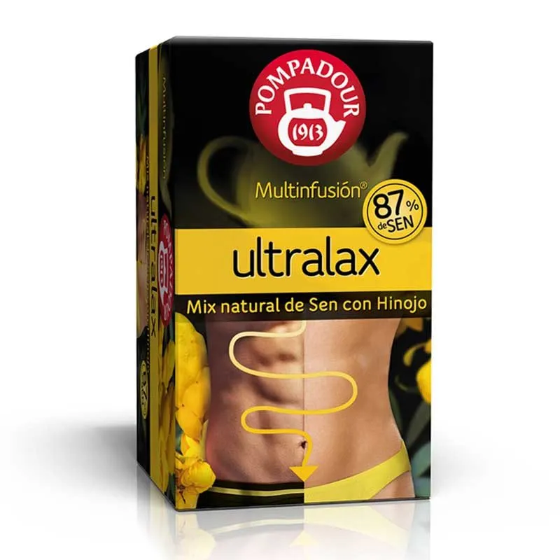 Multinfusión Ultralax, 20 bolsitas Pompadour Multinfusión Ultralax, 20 bolsitas Pompadour