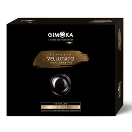 Arábica Nespresso GIMOKA, 50 cápsulas compatibles Nespresso Pro