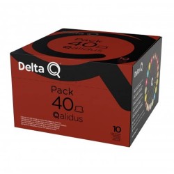 Pack XL Qalidus, Espresso intensidad 10, 40 cápsulas Delta Q