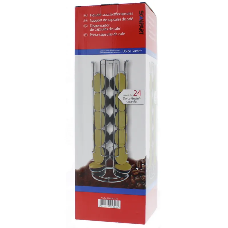 Portacápsulas Dolce Gusto 24 cápsulas, Scanpart Portacápsulas Dolce Gusto 24 cápsulas, Scanpart