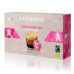 Forte Lungo Bio Café Royal para NESPRESSO PRO 50 cápsulas
