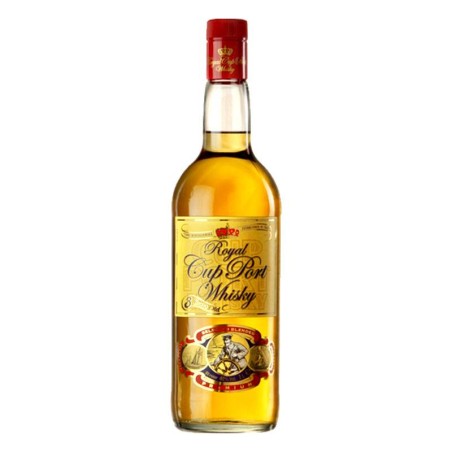 Royal Cup Port Whisky, Destilerias Ferri.
Botella de 70 cl.