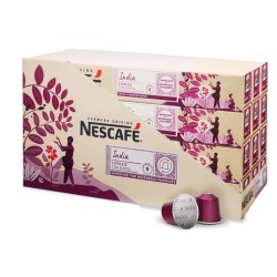 India Espresso Nescafé. 120 cápsulas de Aluminio (12 tubos de 10 cafés)  Formato ahorro