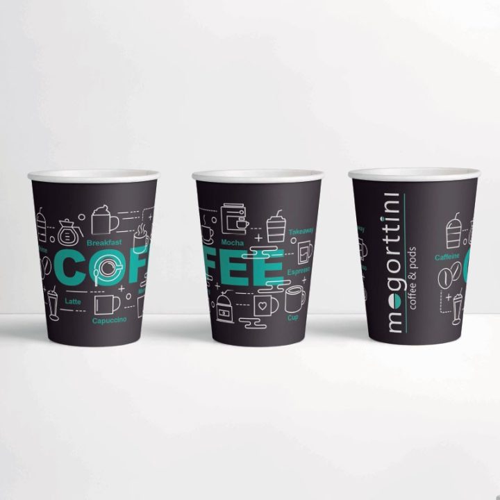 Vasos papel diseño Mogorttini 6'5 oz