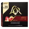 Selection Barista L'Or, 20 cápsulas aluminio compatibles NESPRESSO