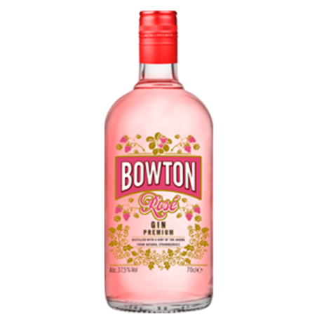 Ginebra Premium Bowton Rosé 70 cl destilerias Ferri