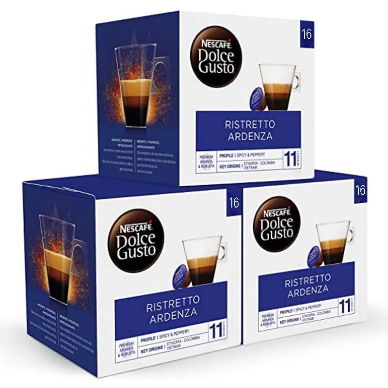 CAFÉ CON LECHE, 16uds Origen & Sensations para Dolce Gusto