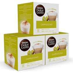 Cappucino 24 servicios. Pack 48 unidades Dolce Gusto