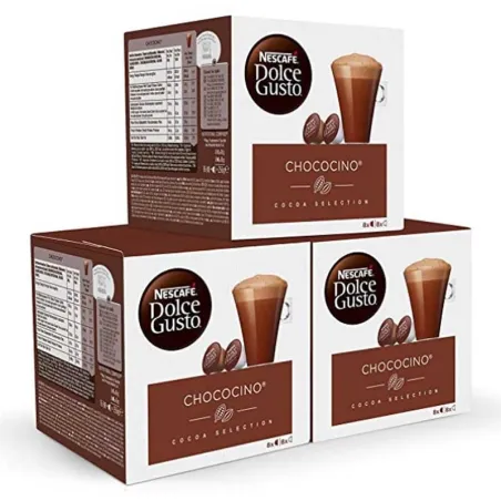 Chococino 24 servicios. Pack 48 unidades Dolce Gusto Chococino 24 servicios. Pack 48 unidades Dolce Gusto