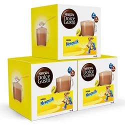 Nescafé Dolce Gusto Nesquik 16 cápsulas (Pack de 3) : Todo lo demás 