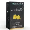 Ristretto 20 cápsulas  Mogorttini. Compatibles con Nespresso, en aluminio