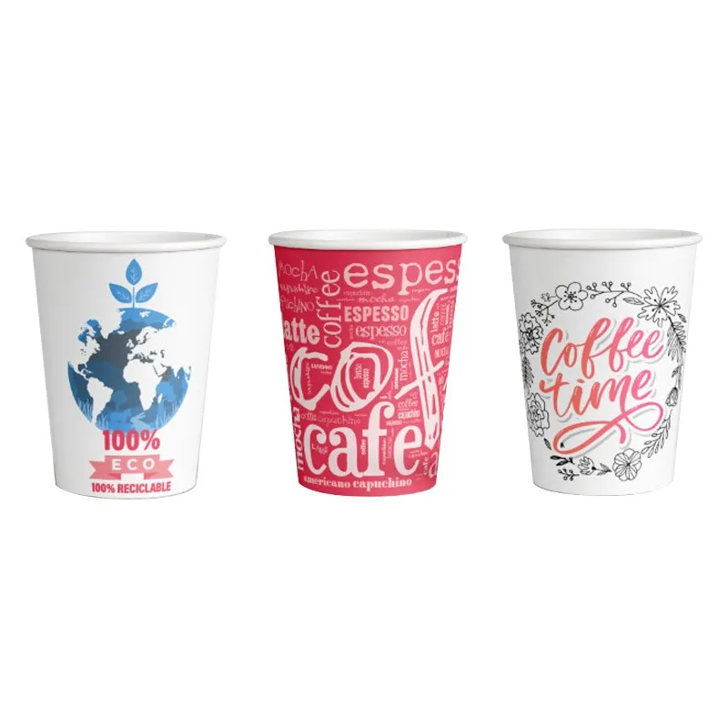 Vaso de cartón 150ml unas 6 oz. 75 unidades 180ml Vaso de cartón 150ml unas 6 oz. 75 unidades 180ml