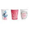 Vaso de cartón 150ml unas 6 oz.  75 unidades 180ml