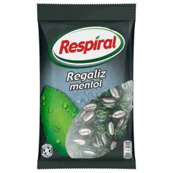 Respiral Caramelos Regaliz Mentol, 150g Halls