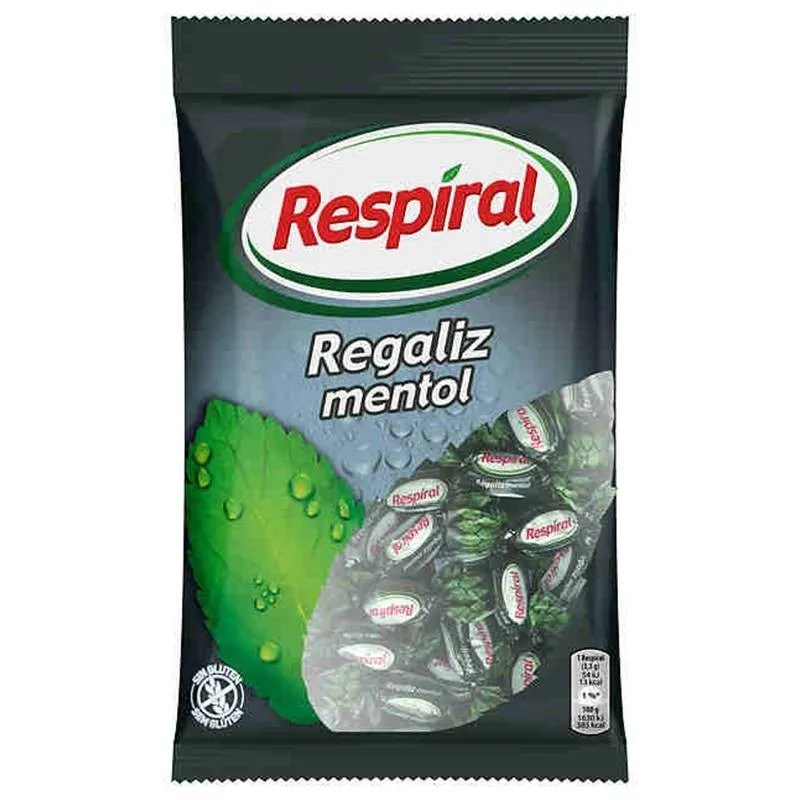 Respiral Caramelos Regaliz Mentol, 150g Halls Respiral Caramelos Regaliz Mentol, 150g Halls