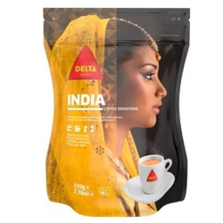 Delta Café India, café molido de tueste natural 220g.