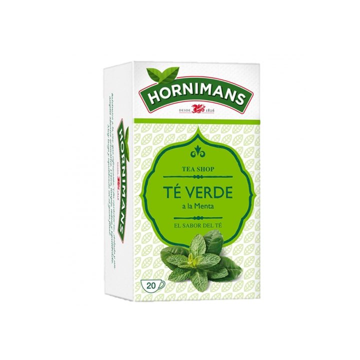 Té verde a la menta, Hornimans 20 infusiones.