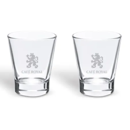 Pack 2 vasos cristal de la marca Café Royal Pack 2 vasos cristal de la marca Café Royal