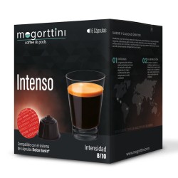 Café Intenso 16 cápsulas Mogorttini compatible Dolce Gusto