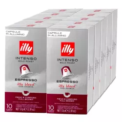 master illy espresso intenso 100 cápsulas