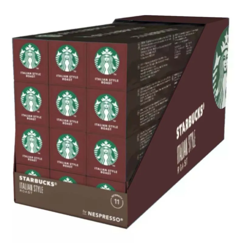 master italian style roast starbucks 120 cápsulas